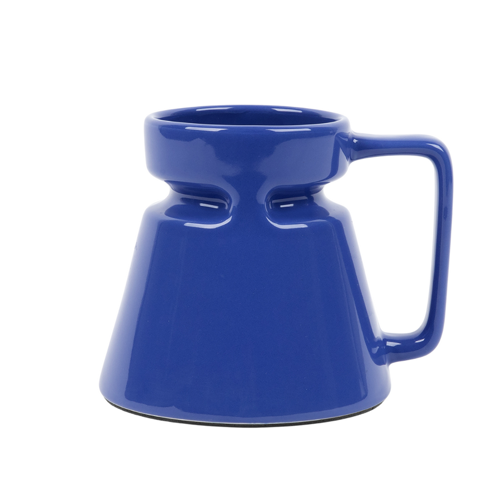 Field Trip Ceramic Latte Mug- Blue - Caribou Coffee